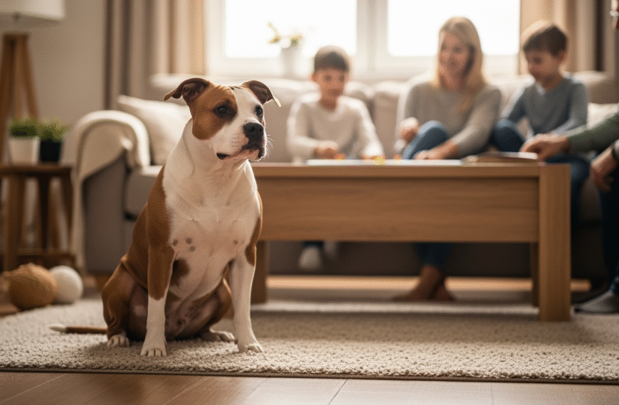 Amstaff – niebezpieczny czy rodzinny pies? Sprawdzamy